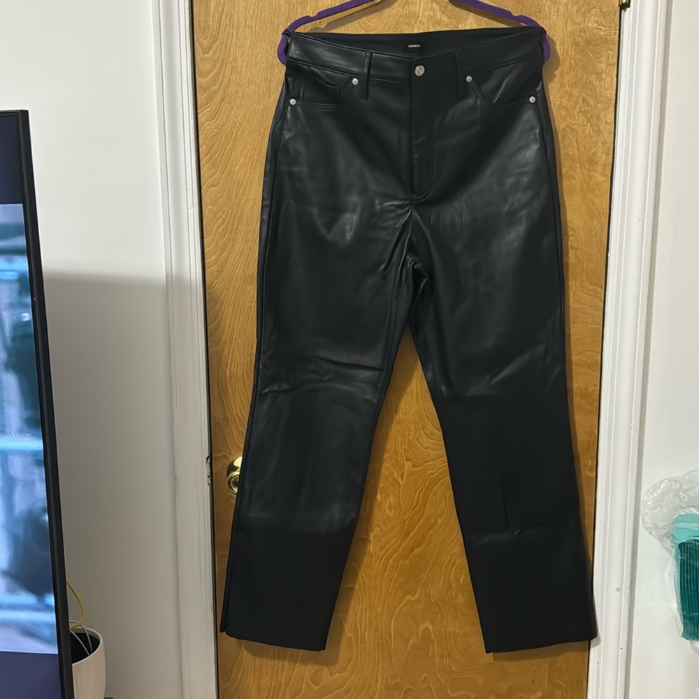 Express Leather Pants